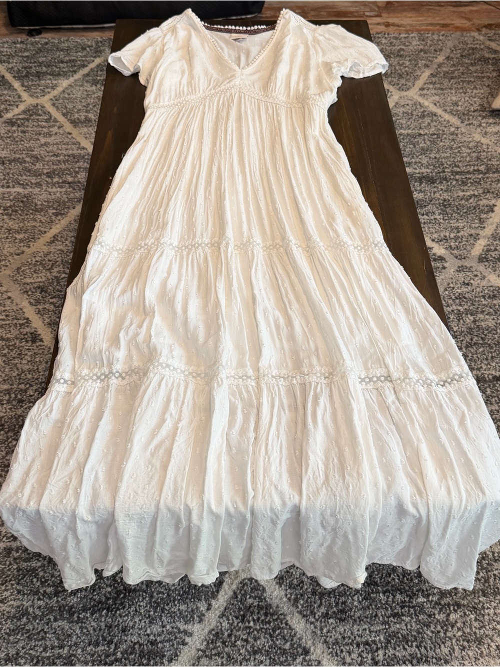 Knox Rose White Boho Dress